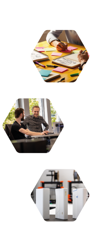 Concept development to get from an idea to a prototype